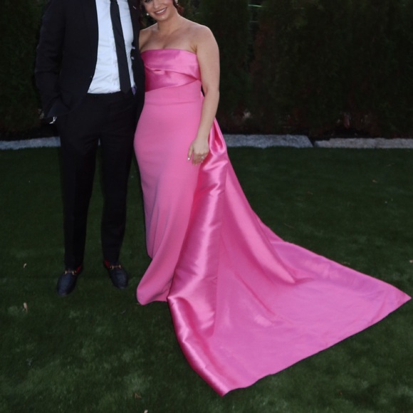 Solace London Kinsley Maxi Dress in Rose Pink. - Picture 2 of 6